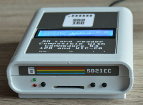 SD2IEC LCD - SD Card Reader for Commodore Computers
